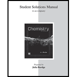 Student Solutions Manual for Chemistry - 4th Edition - by Julia Burdge - ISBN 9781259626661