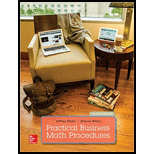 Practical Business Math Procedures - 12th Edition - by Slater - ISBN 9781259662942