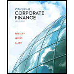 Principles Of Corporate Finance With Connect - 11th Edition - by Richard A Brealey, Stewart C Myers, Franklin Allen - ISBN 9781259675225