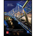 Combo: Loose Leaf Management with Connect Access Card - 7th Edition - by Angelo Kinicki - ISBN 9781259677175
