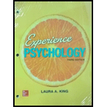 Experience Psychology, 3rd edition - 3rd Edition - by Laura A King - ISBN 9781259698156