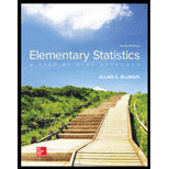 Elementary Statistics: A Step By Step Approach - 10th Edition - by Allan G. Bluman - ISBN 9781259755330