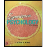 Experiencing Psychology - With Connect - 3rd Edition - 3rd Edition - by Laura A. King - ISBN 9781259825996