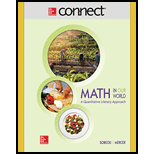 Connect Math Hosted by ALEKS Access Card 52 Weeks for Quantitative Literacy - 1st Edition - by David Sobecki Professor, Brian A. Mercer - ISBN 9781259827921