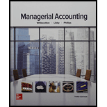 Managerial Accounting - With Access - 3rd Edition - by Whitecotton - ISBN 9781259847424