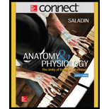 CONNECT ACCESS CARD FOR ANATOMY AND PHYSIOLOGY - 8th Edition - by SALADIN - ISBN 9781259880193