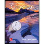 Introduction To Chemistry - 5th Edition - by BAUER,  Richard C., Birk,  James P., Marks,  Pamela - ISBN 9781259911149
