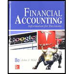 GEN COMBO FINANCIAL ACCOUNTING: INFORMATION FOR DECISIONS; CONNECT ACCESS CARD - 8th Edition - by John J Wild - ISBN 9781259912344