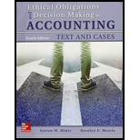 GEN COMBO ETHICAL OBLIGATIONS & DECISION MAKING IN ACCOUNTING; CONNECT AC - 4th Edition - by Steven M Mintz Chair & Professor of Accounting - ISBN 9781259912368