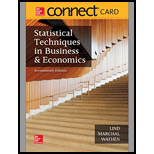 Statistical Techniques in Business & Economics Connect Access Code - 17th Edition - by Douglas Lind, William Marchal, Samuel Wathen - ISBN 9781259924071