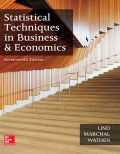 EBK STATISTICAL TECHNIQUES IN BUSINESS - 17th Edition - by Lind - ISBN 9781259924163