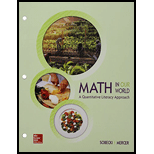 Quantitative Literacy (Loose Leaf) with Connect Math Hosted by ALEKS Access Card