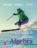 Beginning and Intermediate Algebra - 5th Edition - by Miller - ISBN 9781259936517