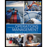 Operations Management (Comp. Instructor's Edition) - 13th Edition - by Stevenson - ISBN 9781259948237