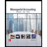 MANAGERIAL ACCOUNTING >C< - 3rd Edition - by Whitecotton - ISBN 9781259948503