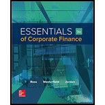 ESSEN.OF CORP.FINANCE-W/ACCESS - 9th Edition - by Ross - ISBN 9781259969324