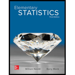 Elementary Statistics ( 3rd International Edition ) Isbn:9781260092561 - 3rd Edition - by William Navidi Prof.; Barry Monk Professor - ISBN 9781259969454