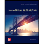 Managerial Accounting - 12th Edition - by HILTON - ISBN 9781259969515