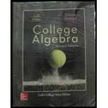 COLLEGE ALGEBRA-W/ACCESS >CUSTOM< - 2nd Edition - by Miller - ISBN 9781259986017