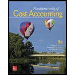 FUNDAMENTALS OF COST....-W/CODE>CUSTOM< - 5th Edition - by LANEN - ISBN 9781260000214