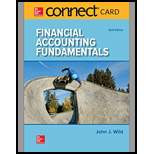 Connect Access Card for Financial Accounting Fundamentals - 6th Edition - by John J Wild - ISBN 9781260004953