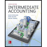 Loose Leaf Intermediate Accounting - 9th Edition - by J. David Spiceland, Mark W. Nelson, Wayne M Thomas - ISBN 9781260029901