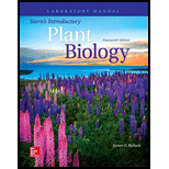 Laboratory Manual for Stern's Introductory Plant Biology - 14th Edition - by James Bidlack, Shelley Jansky, Kingsley R Stern - ISBN 9781260030143