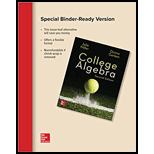 COLLEGE ALGEBRA (LOOSE)-W/ACCESS - 2nd Edition - by Miller - ISBN 9781260035247