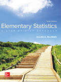 Elementary Statistics: A Step By Step Approach - 10th Edition - by Bluman - ISBN 9781260042054