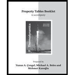 Property Tables Booklet for Thermodynamics: An Engineering Approach - 9th Edition - by Yunus A. Cengel Dr., Michael A. Boles - ISBN 9781260048995
