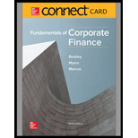 Fundamentals of Corporate Finance McGraw-Hill Connect Access Code - 9th Edition - by Richard Brealey, Stewart Myers, Alan Marcus - ISBN 9781260049190