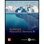 GEN COMBO AUDITING & ASSURANCE SERVICES; CONNECT ACCESS CARD - 7th Edition - by LOUWERS - ISBN 9781260088489