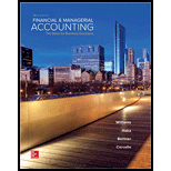 GEN COMBO FINANCIAL & MANAGERIAL ACCOUNTING; CONNECT ACCESS CARD - 18th Edition - by Jan Williams - ISBN 9781260088830