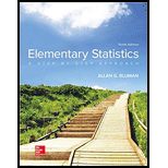 Loose Leaf Elementary Statistics: A Step By Step Approach With Connect Math Hosted By Aleks Access Card - 10th Edition - by Allan Bluman - ISBN 9781260133400