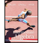 INTERMEDIATE ALGEBRA (LL)-W/ACCESS      - 5th Edition - by Miller - ISBN 9781260147117