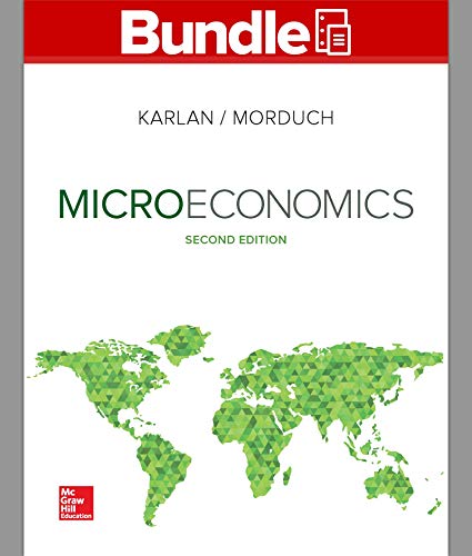 Gen Combo Looseleaf Microeconomics; Connect Access Card - 2nd Edition - by Dean S. Karlan Assistant Professor Of Economics - ISBN 9781260147186