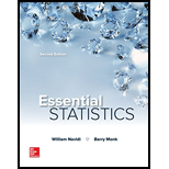 Loose Leaf for Essential Statistics - 2nd Edition - by Navidi Prof., William; Monk Professor, Barry - ISBN 9781260152173