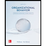 Loose Leaf for Organizational Behavior - 8th Edition - by MCSHANE, Steven; Glinow, Mary Ann Von - ISBN 9781260152715