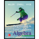 Loose Leaf For Beginning And Intermediate Algebra - 5th Edition - by Julie Miller, Molly O'Neill, Nancy Hyde - ISBN 9781260152883
