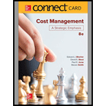COST MANAGEMENT-CONNECT ACCESS - 8th Edition - by BLOCHER - ISBN 9781260165166