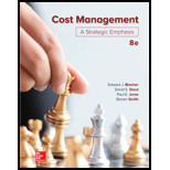 EBK COST MANAGEMENT: A STRATEGIC EMPHAS - 8th Edition - by BLOCHER - ISBN 9781260165265