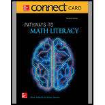 Connect Math Hosted By Aleks Access Card For Pathways To Math Literacy - 2nd Edition - by Mercer, Brian A.; Sobecki, David - ISBN 9781260189315