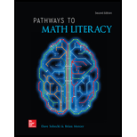 Pathways to Math Literacy - 2nd Edition - by sobecki,  David - ISBN 9781260189346