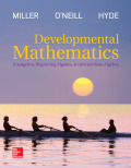 Developmental Mathematics: Prealgebra, Beginning Algebra, & Intermediate Algebra - 1st Edition - by Miller - ISBN 9781260189612