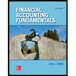 FINANCIAL ACCT.FUND.(LL) >CUSTOM< - 6th Edition - by Wild - ISBN 9781260195583