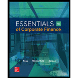 ESSEN.OF CORP.FINANCE (LOOSE) >CUSTOM< - 9th Edition - by Ross - ISBN 9781260224443