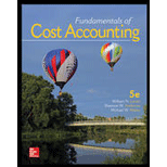 FUNDAMENTALS OF COST ACCT.(LL)-W/ACCESS - 5th Edition - by LANEN - ISBN 9781260233087