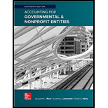 GEN COMBO LL ACCOUNTING FOR GOVERNMENTAL & NONPROFIT ENTITIES; CONNECT AC - 18th Edition - by Jacqueline L. Reck James E. Rooks Distinguished Professor - ISBN 9781260259261