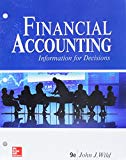Gen Combo Ll Financial Accounting: Information For Decisions; Connect Ac - 9th Edition - by Wild - ISBN 9781260260779