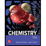 CHEMISTRY (LOOSELEAF)-W/CONNECT (2 SEM) - 13th Edition - by Chang - ISBN 9781260264852